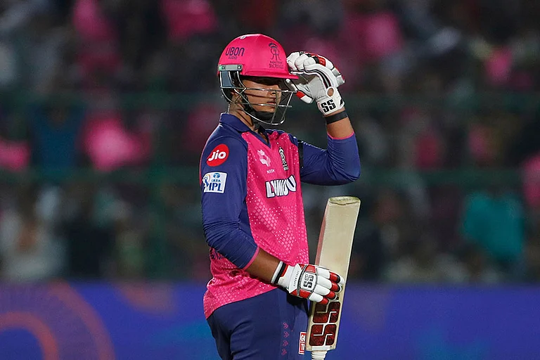 Indian Premier League 2025: RR batter Vaibhav Suryavanshi. - | Photo: AP/Surjeet Yadav