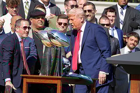 Philadelphia Eagles visit White House