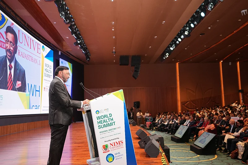Prof. (Dr.) Balvir S. Tomar at Inaugural ceremony – World Health Summit Regional Meeting 2025