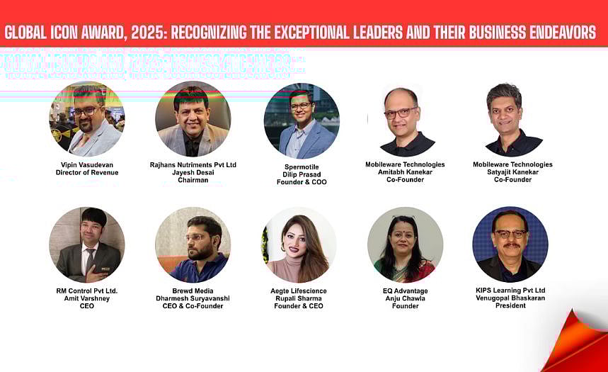 Global Icon Award 2025: Celebrating Achievements In Leadership And Business