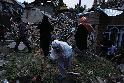 Pahalgam terror attack suspect's house demolished