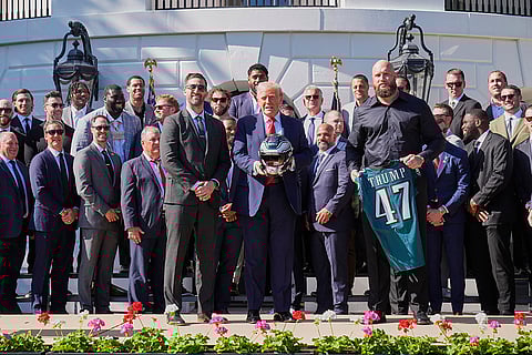 Philadelphia Eagles visit White House