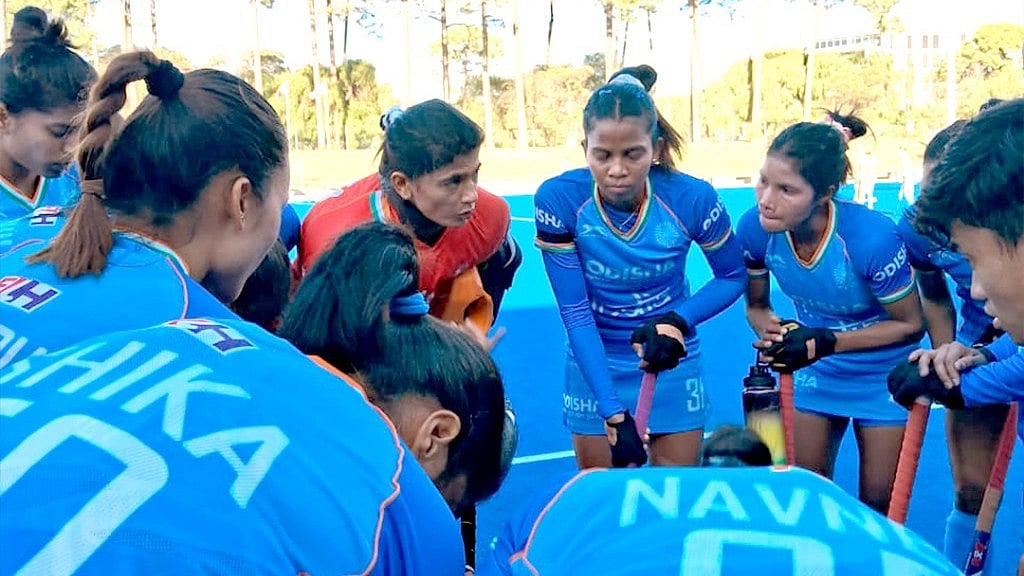 India womens hockey team X