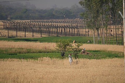 India Pakistan Border in Ranbir Singh Pora