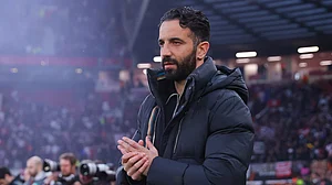 Manchester United head coach Ruben Amorim