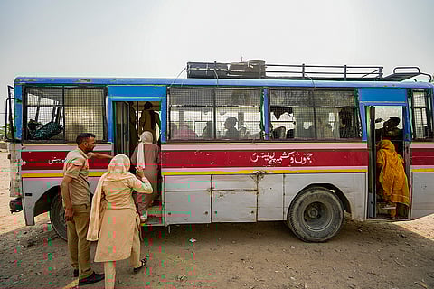 Pak national at Attari-Wagah border