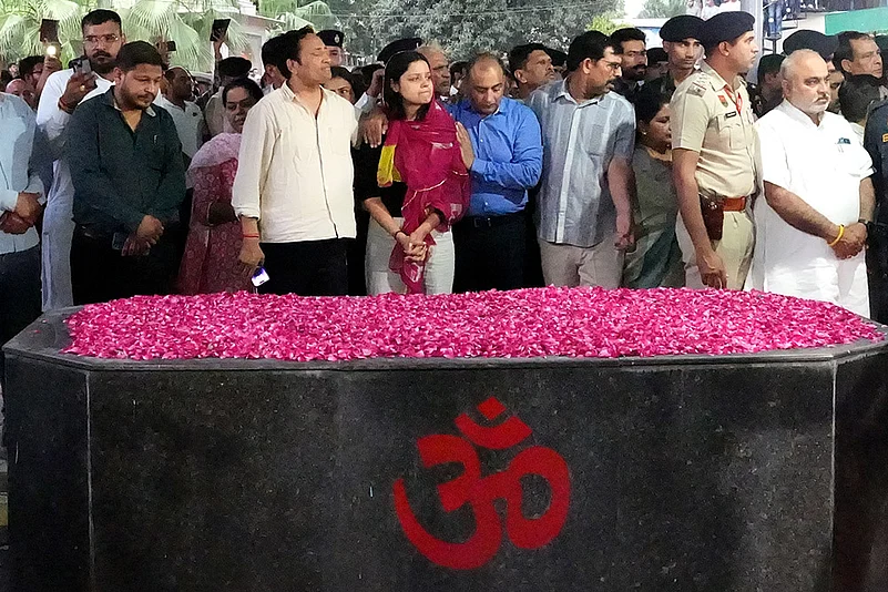 Indian Navy Lt. Vinay Narwals wife