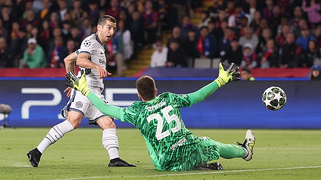 Barcelona 3-3 Inter, Champions League: Mkhitaryan Vows To Score In 2nd Leg After Marginal Offside Call
