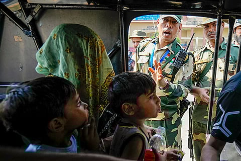 Pak national at Attari-Wagah border