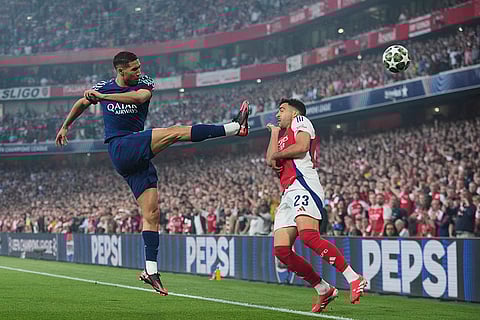 UCL semifinal first leg: Arsenal vs Paris Saint-Germain