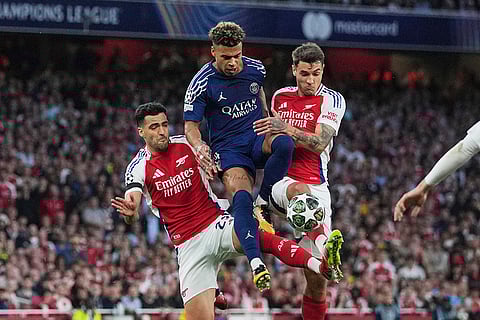 UCL semifinal first leg: Arsenal vs Paris Saint-Germain
