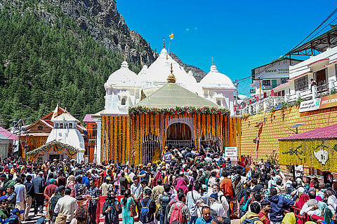 Opening of the Gangotri portal