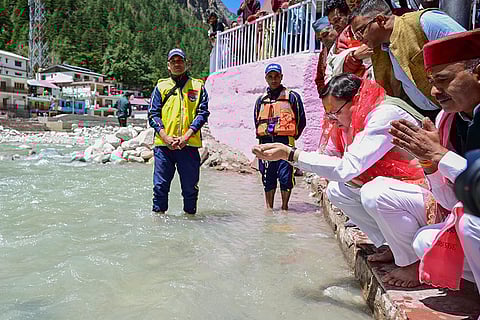 Opening of the Gangotri portal