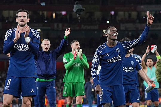 Arsenal Vs PSG: Dembele Goal Gives Les Parisiens Edge In UCL Semi-final