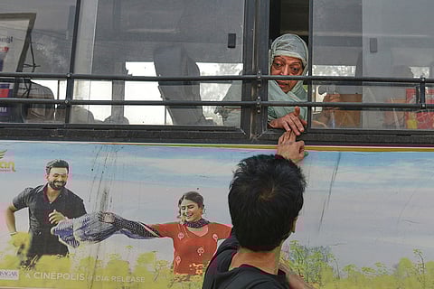 Pak national at Attari-Wagah border