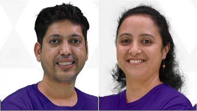 | Pic-holoworld.one : Harshavardhana Kikkeri (Left) was the CEO of HoloWorld, a robotics company.