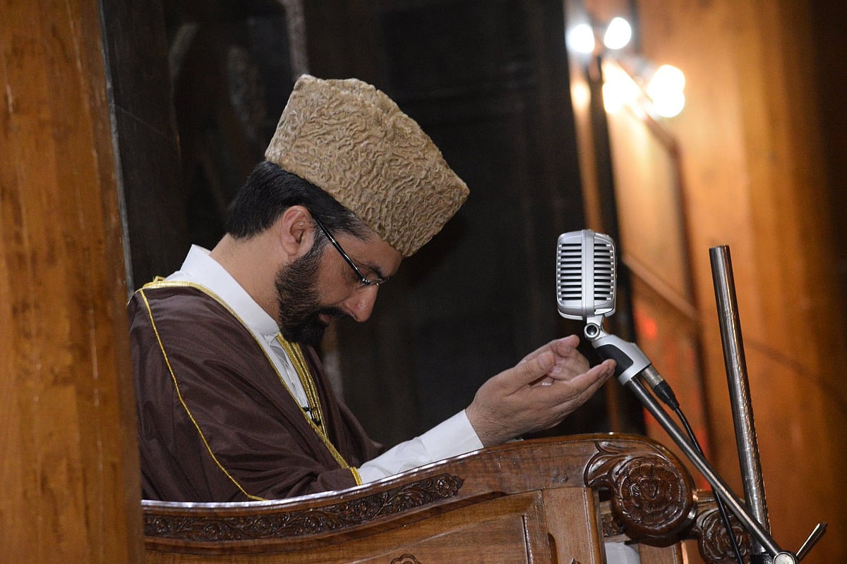 Mirwaiz Mohammad Umar Farooq is the 14th Mirwaiz of Kashmir - X (formerly Twitter)