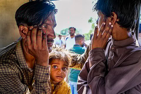 Pak national at Attari-Wagah border