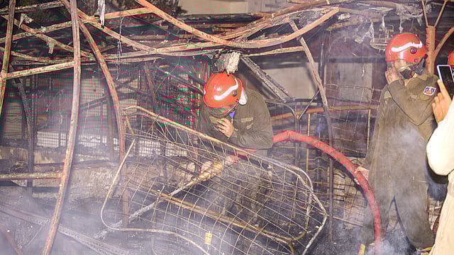 At Least 30 Shops Gutted In Dilli Haat Fire, No Casualties Reported