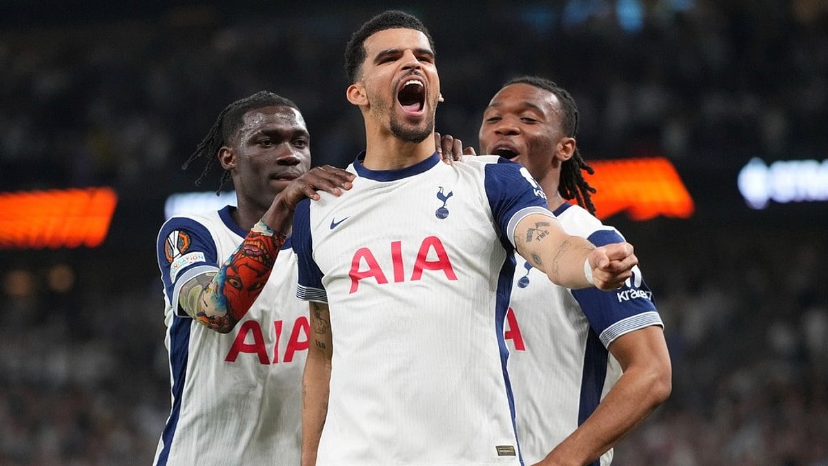 Tottenham Hotspur Dominic Solanke Europa League AP