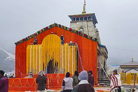 Char Dham Yatra: Kedarnath Temple ahead of its opening