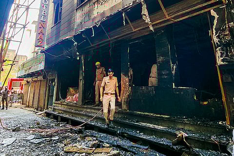 Fire in Ajmer