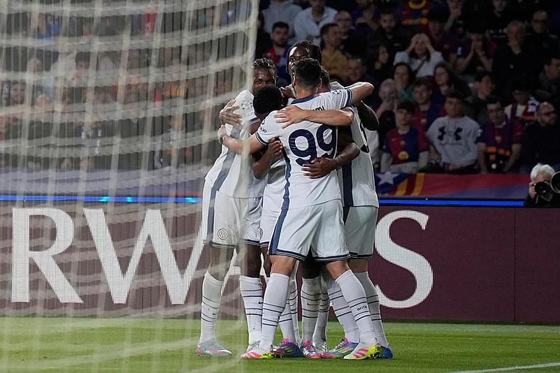 UEFA Champions League 2024-25 Semi-final FC Barcelona vs Inter Milan pics