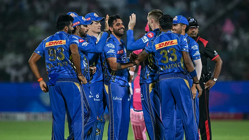 Mumbai Indians beat the Rajasthan Royals in the IPL