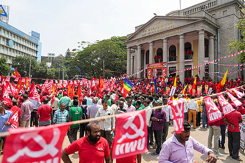 International Labour Day in Bengaluru
