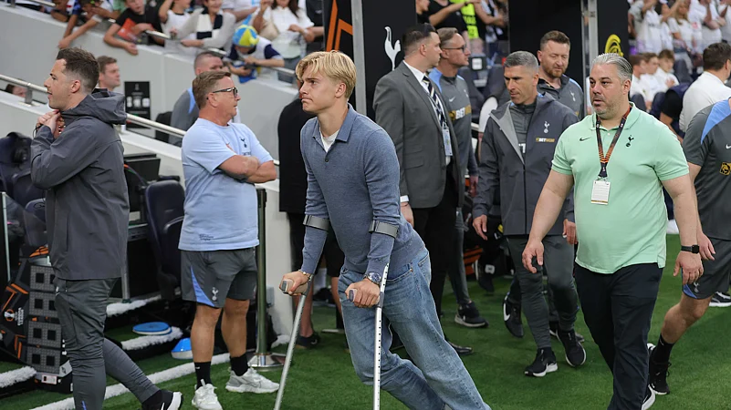 Lucas Bergvall will miss the rest of Tottenhams season