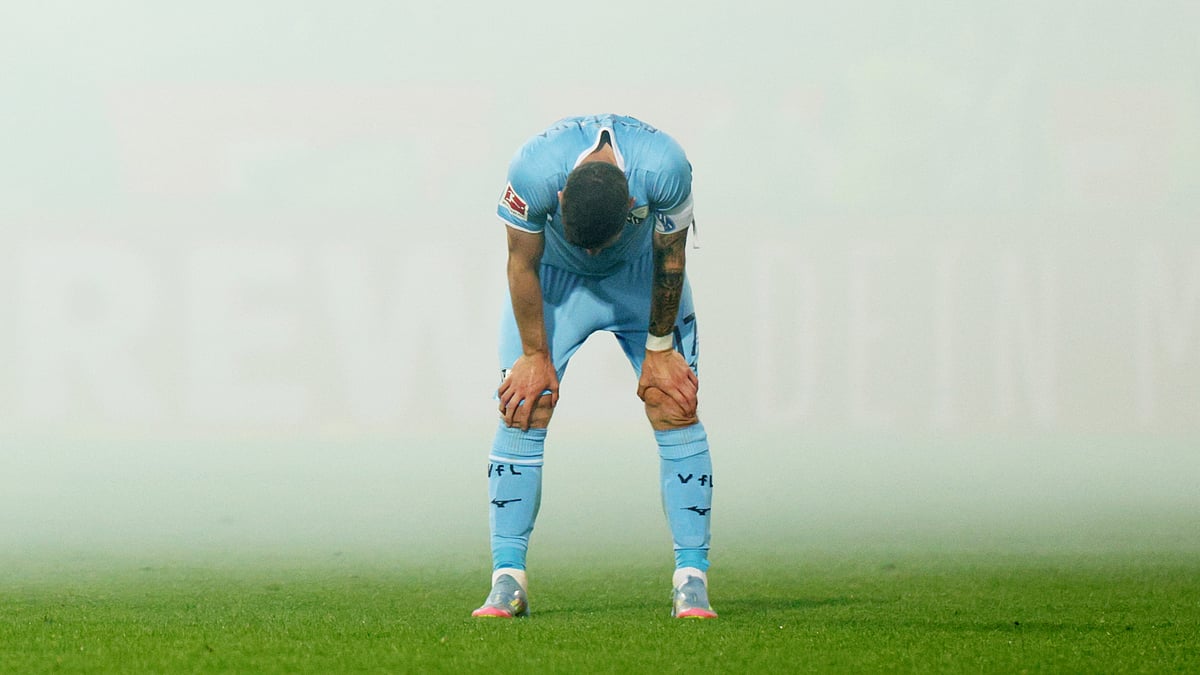 Tom Krauss during Bochum's 0-0 draw with Heidenheim
