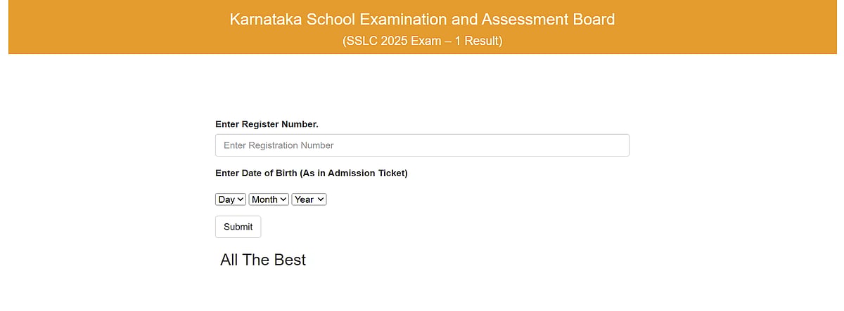 Karnataka SSLC Result 2025 declared