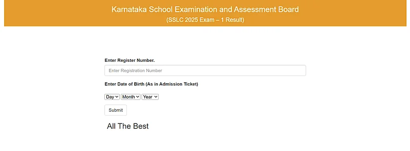 Karnataka SSLC Result 2025 declared
