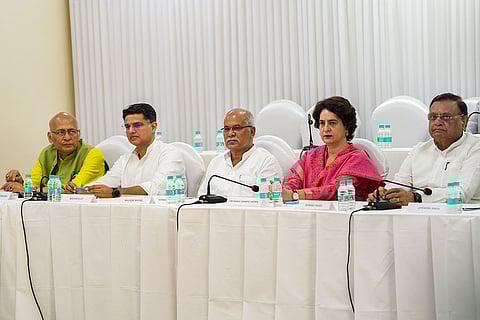 Congress Working Committee meeting