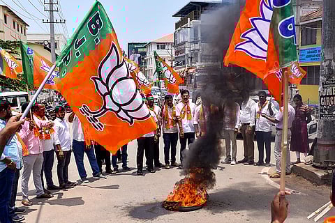 Protest over Hindu activist murder