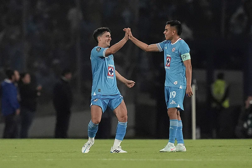 Mexico Soccer Concacaf champions cup 2025 semifinal Cruz Azul vs Tigres UANL: Lorenzo Faravelli