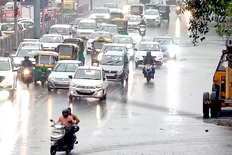Rains in Delhi
