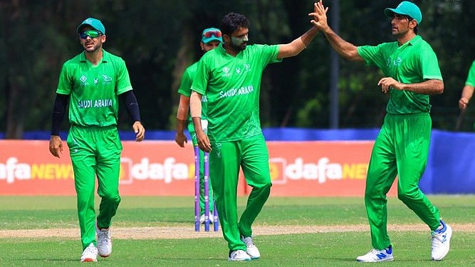 X/malaysiacricket : Saudi Arabia cricket team