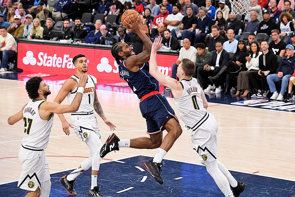 | Photo: AP/Mark J. Terrill : NBA 2025 Playoffs: Los Angeles Clippers vs Denver Nuggets