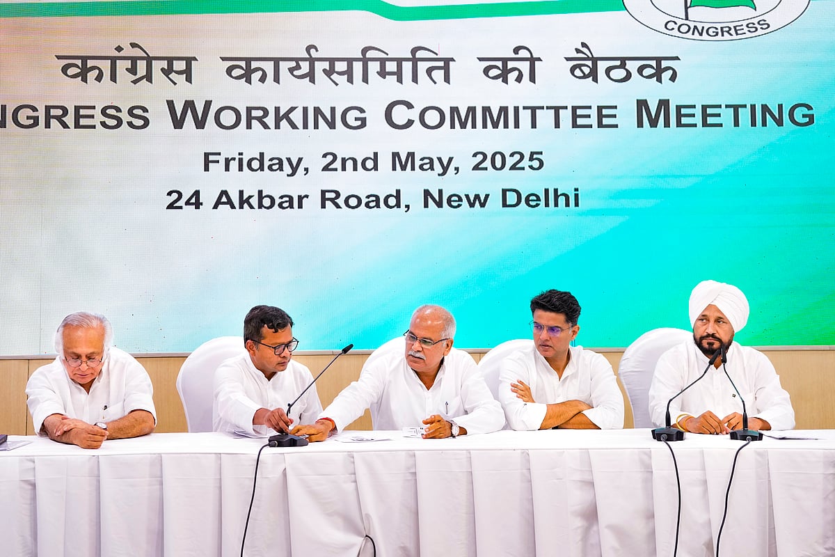 
Congress Working Committee meeting - Ravi Choudhary/PTI