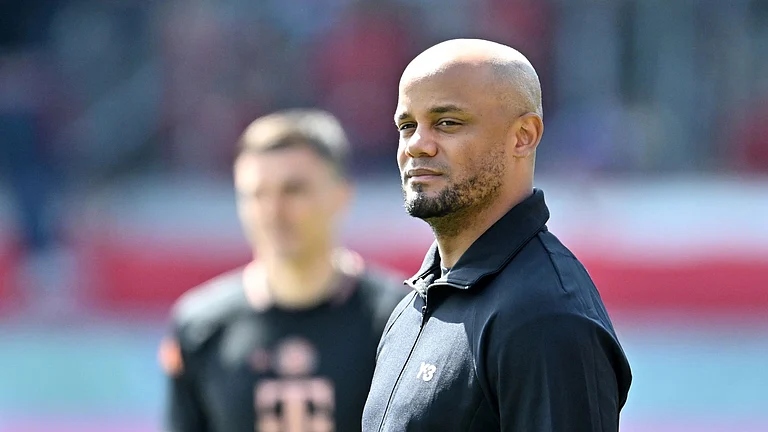 Bayern Munich head coach Vincent Kompany - null