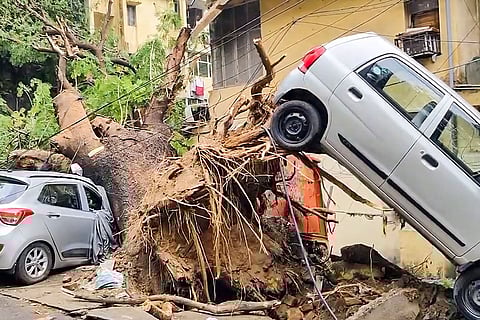 Weather: Rain in Delhi
