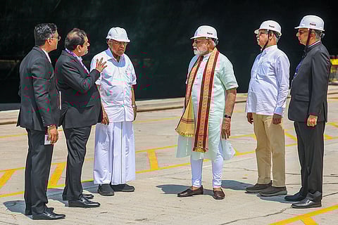 PM Modi inaugurates Vizhinjam International Seaport in Trivandrum