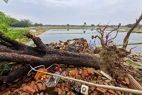 Delhi rains: Woman, her 3 children die after house collapses in Najafgarh