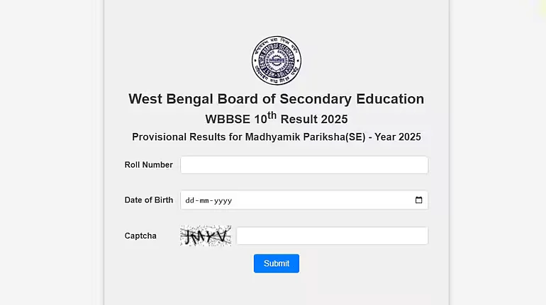 WBBSE Madhyamik 2025 10th Result
