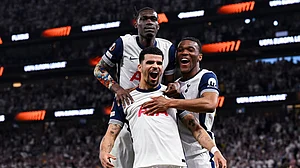 Tottenham goalscorer Dominic Solanke