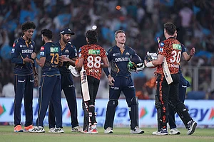 | Photo: AP/Siddharaj Solanki : IPL 2025: GT vs SRH