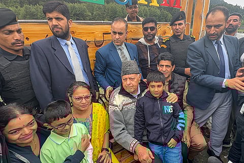 Farooq Abdullah in Anantnag