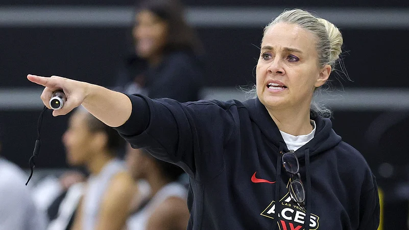 Las Vegas Aces coach Becky Hammon