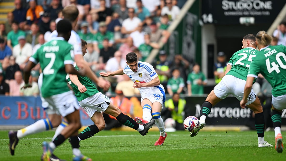 Solomon scored a dramatic winner for Leeds